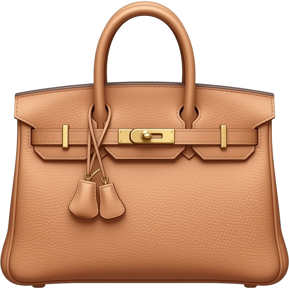 flesh color hermes bag emoji