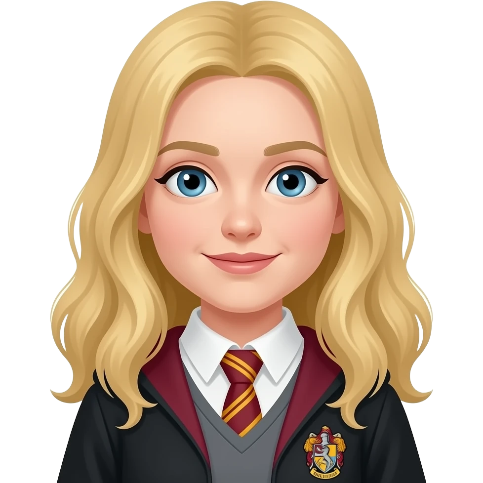 luna lovegood blonde hair ravenclaw emoji