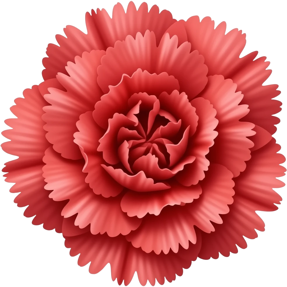 Cravo vermelho flor emoji