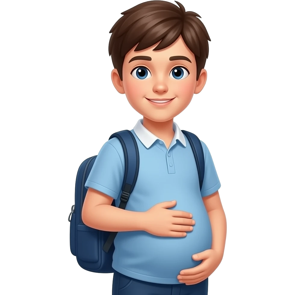Zrób chłopak ma 13 lat i jest w ciąży i uczeń szkole emoji