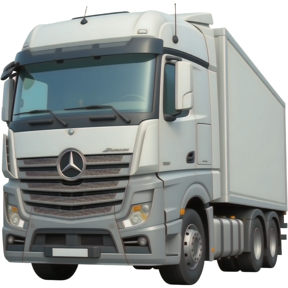 Mercedes truck emoji