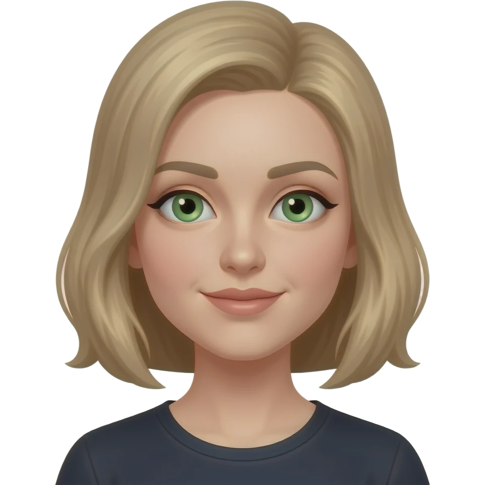 gove this lady greenish eyes emoji