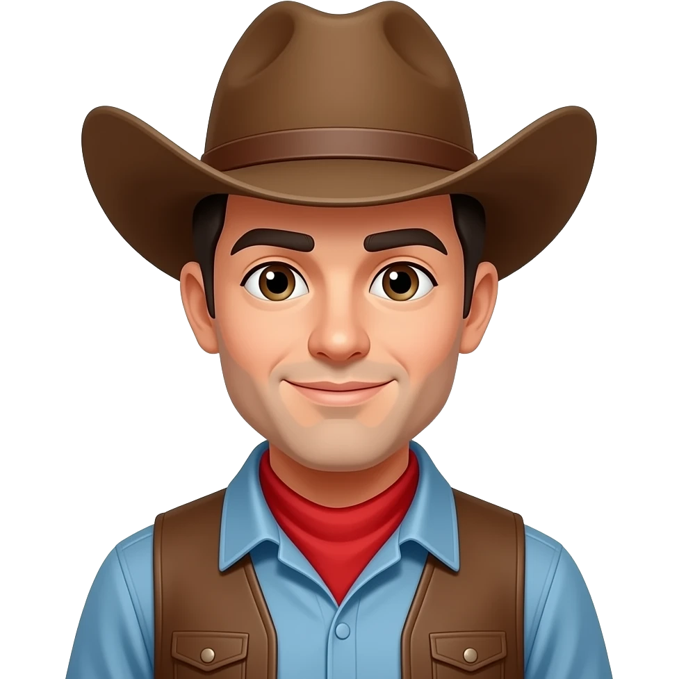 Cowboy emoji