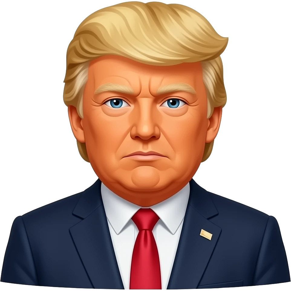 orange trump emoji