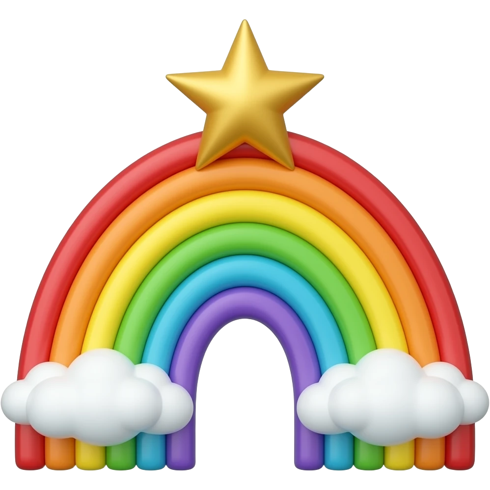rainbow emoji