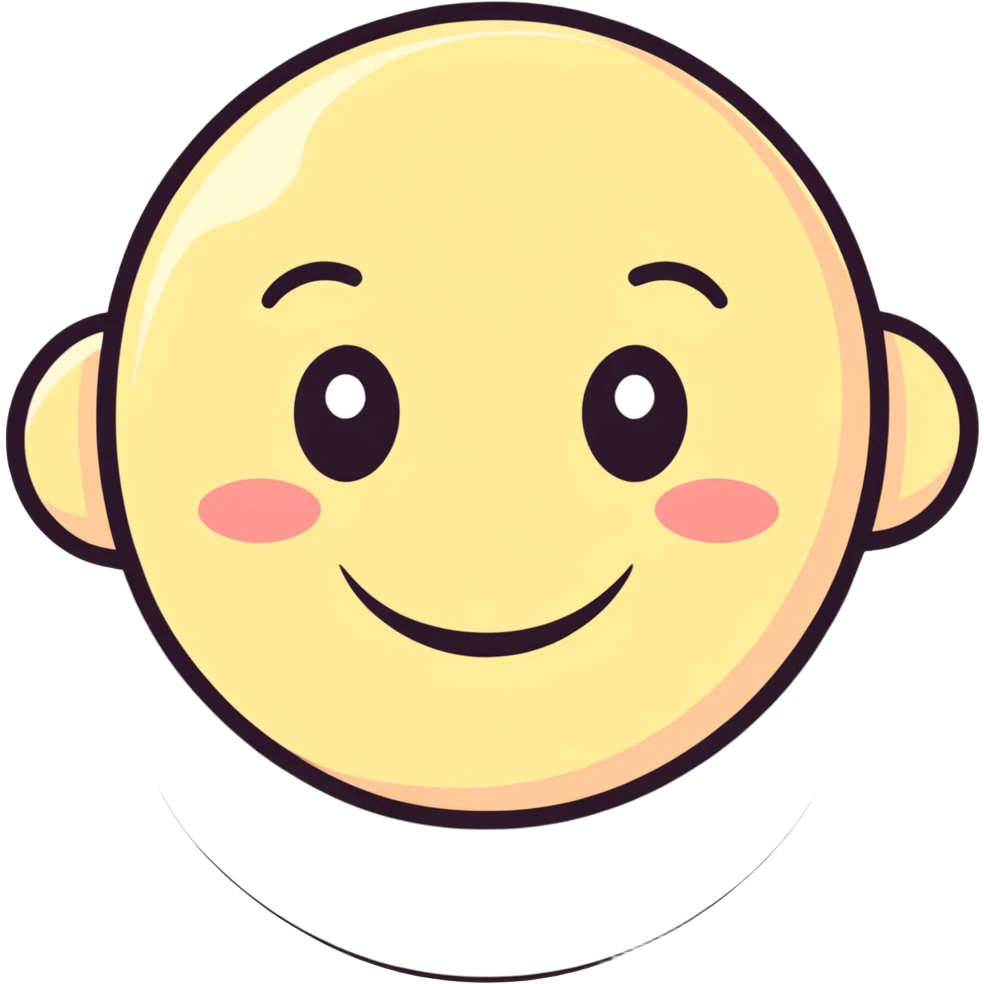 Smile face emoji