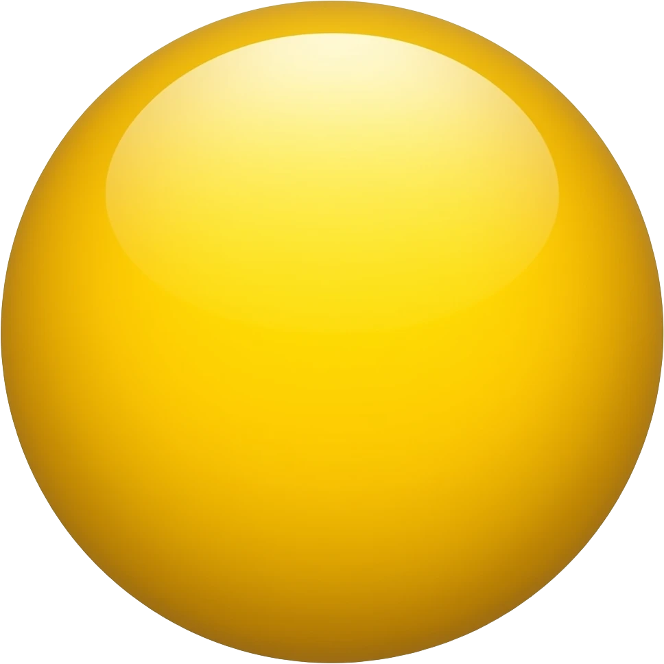 Yellow circle emoji emoji