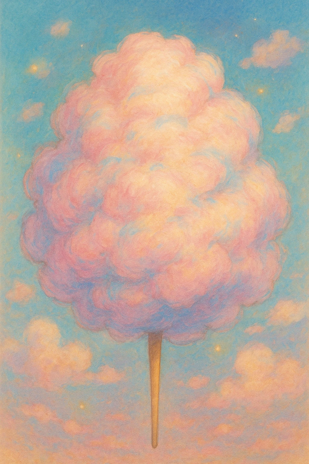 cotton candy emoji