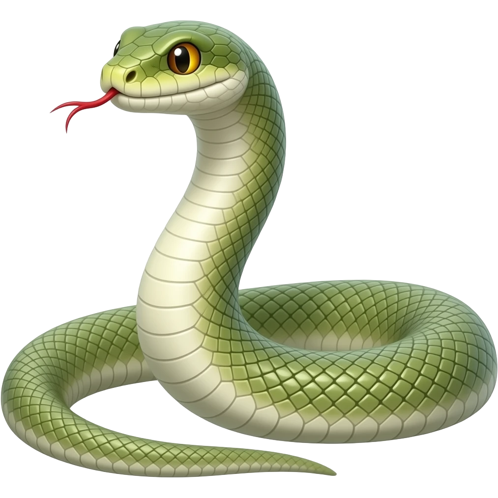 Naga (serpent) emoji
