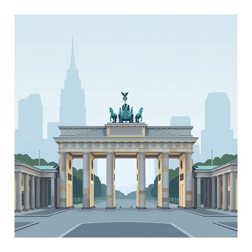 Industrial Age - Brandenburg Gate emoji