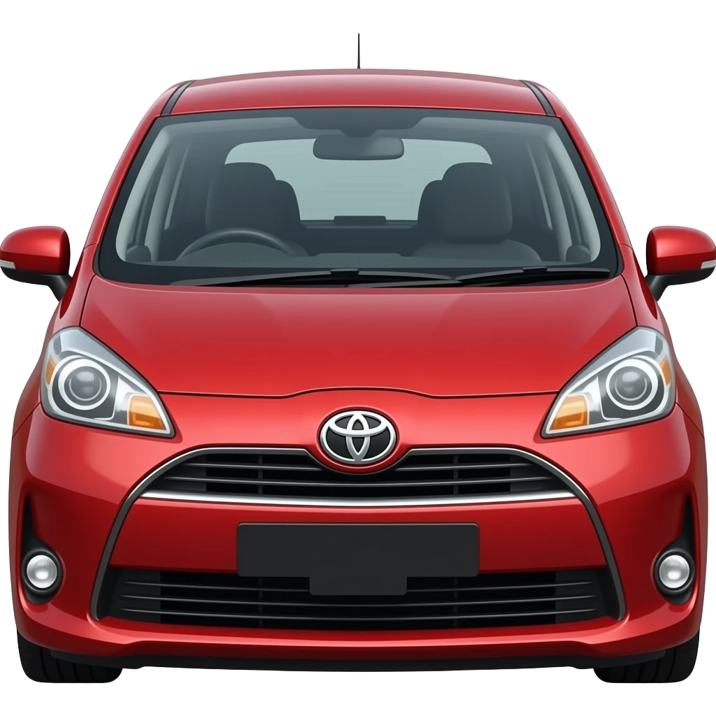 red toyota sienta emoji