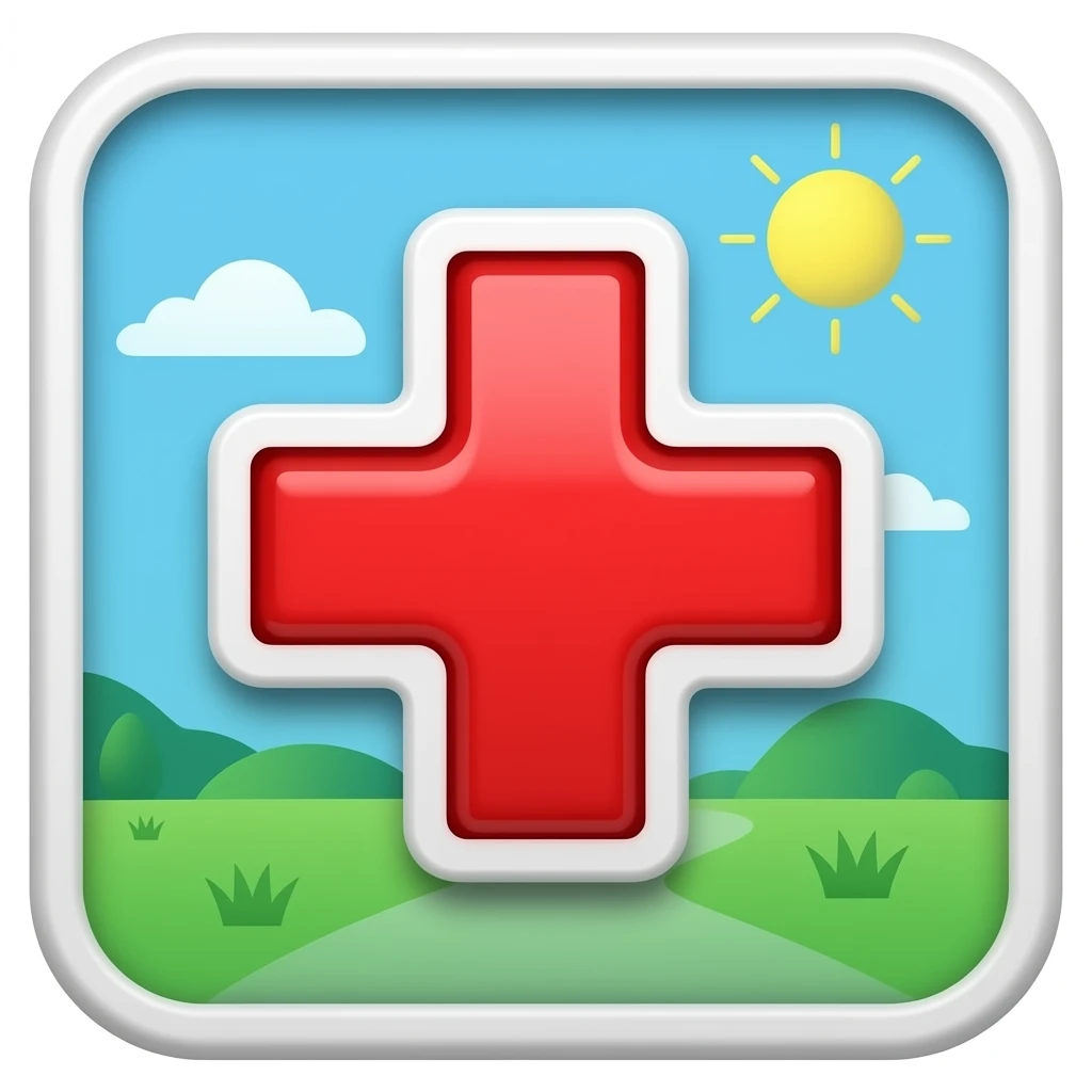 pharmacy cross emoji