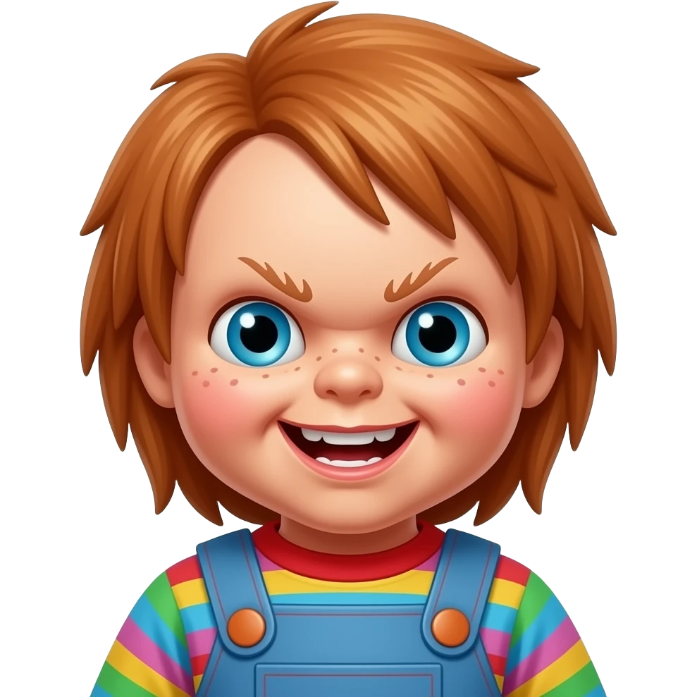 Un emojin de chuky emoji