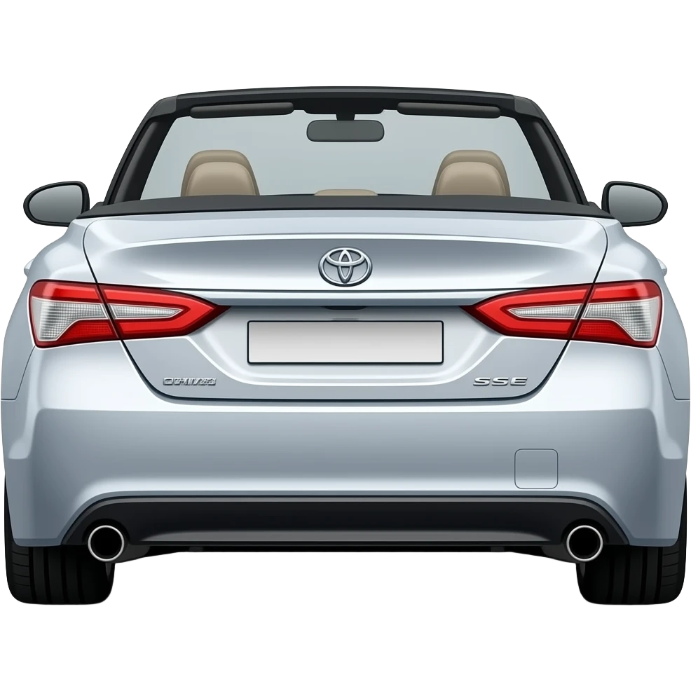 Toyota Camry XSE Convertible back emoji
