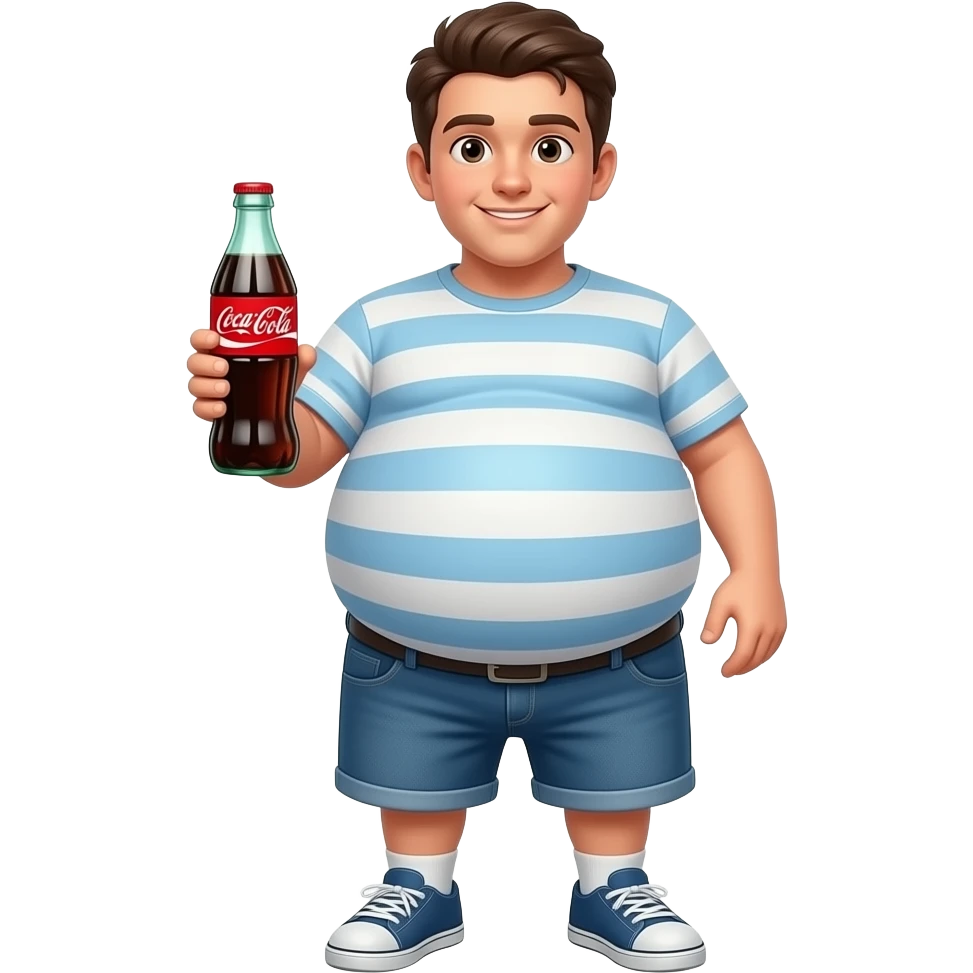 Zrób chłopak 14 latek z cola brzuchem🫄🏼 brzuch ma kształt jak balon + twarty brzuch + super ekstremalnie ogromny brzuch i trzyma coca-cole emoji
