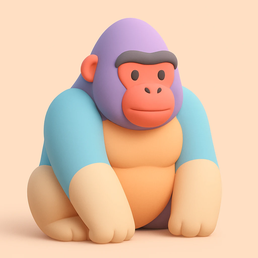 Gorilla emoji