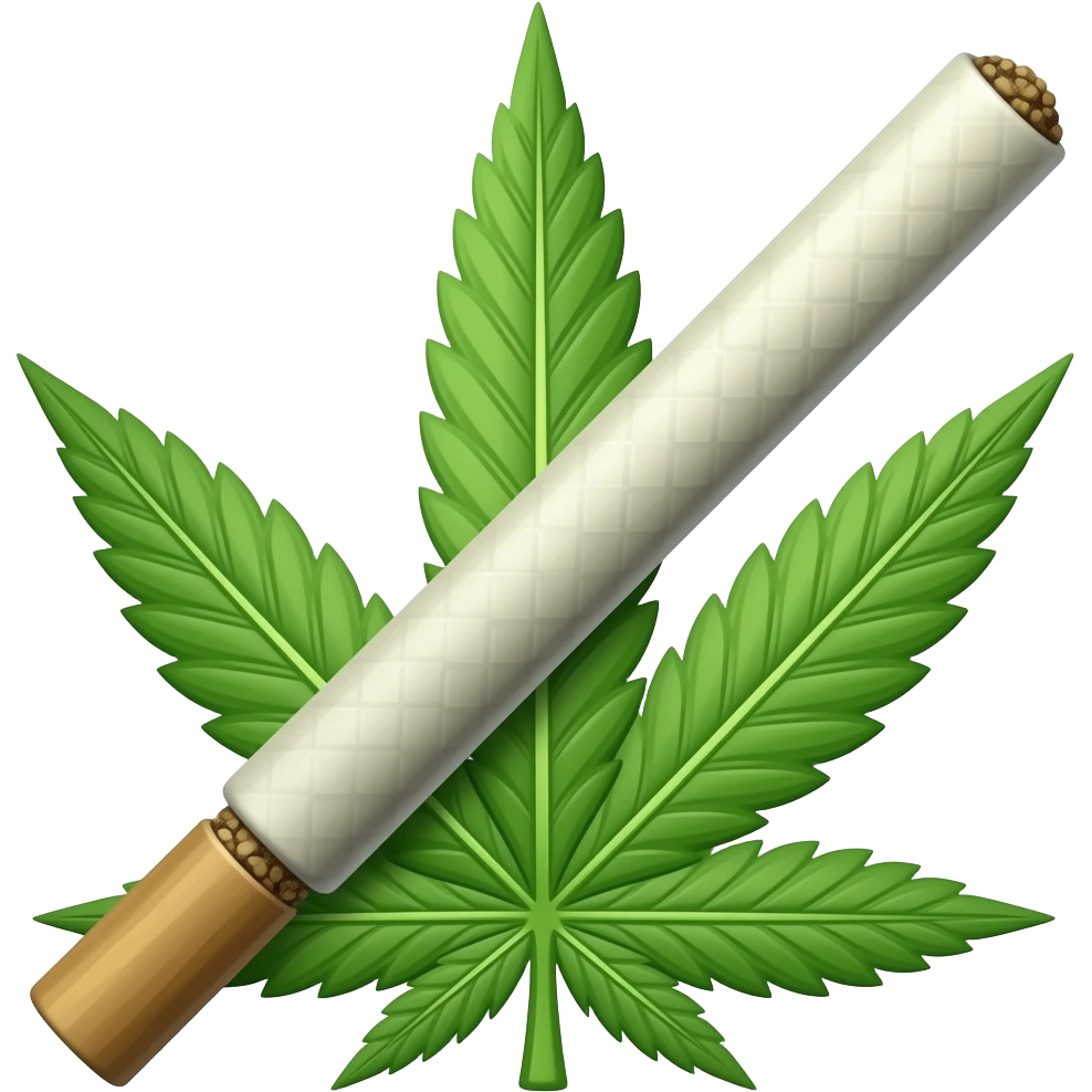 joint de cannabis emoji