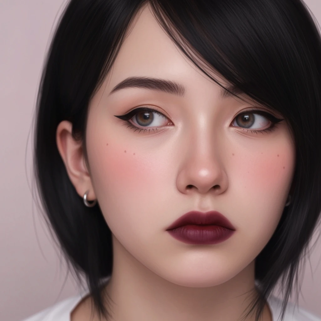 emo profile picture, cute, expressive, minimal, variation 2 emoji