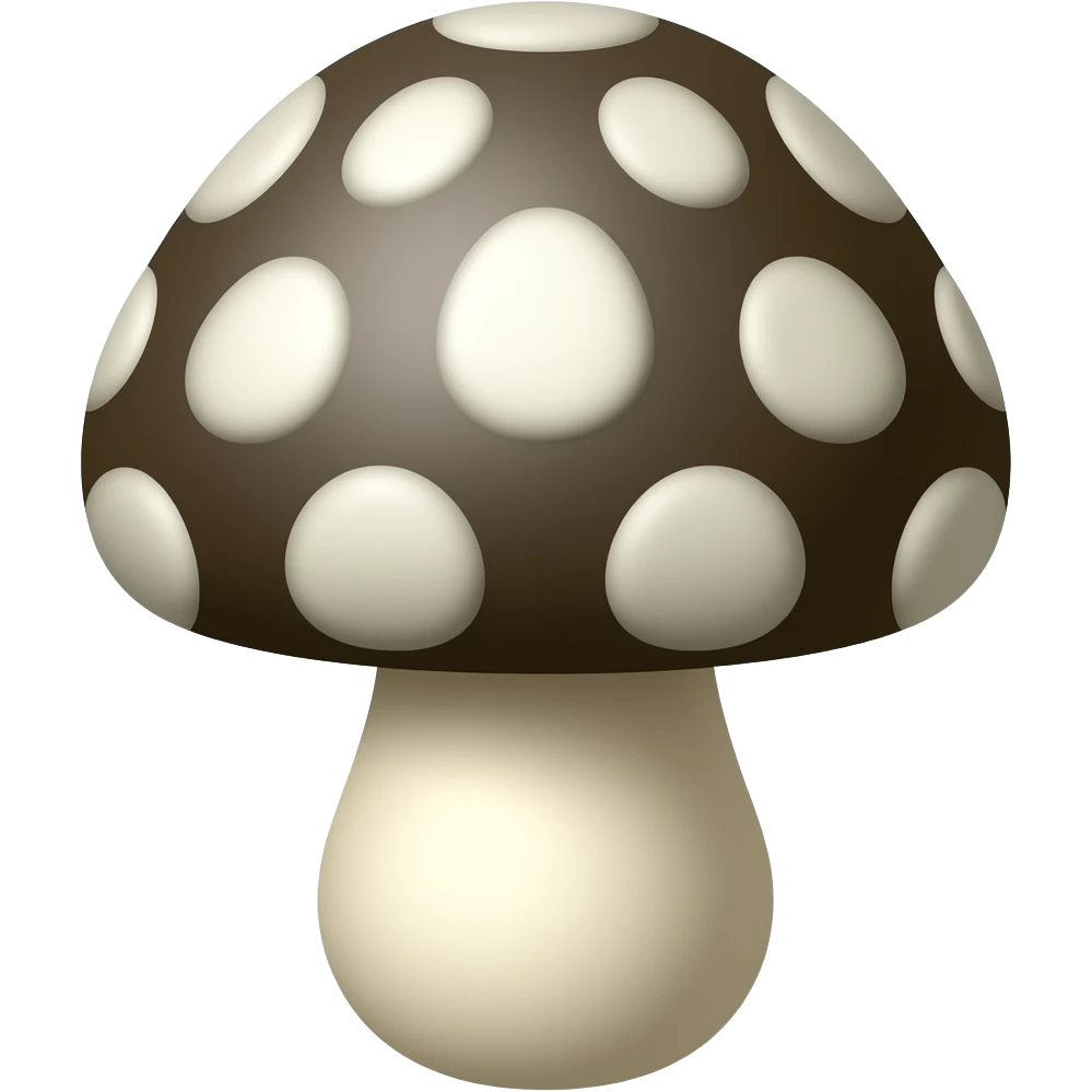 spotted mushroom emoji