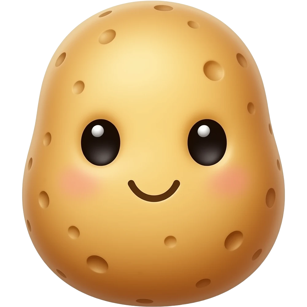 Kawaii patata emoji