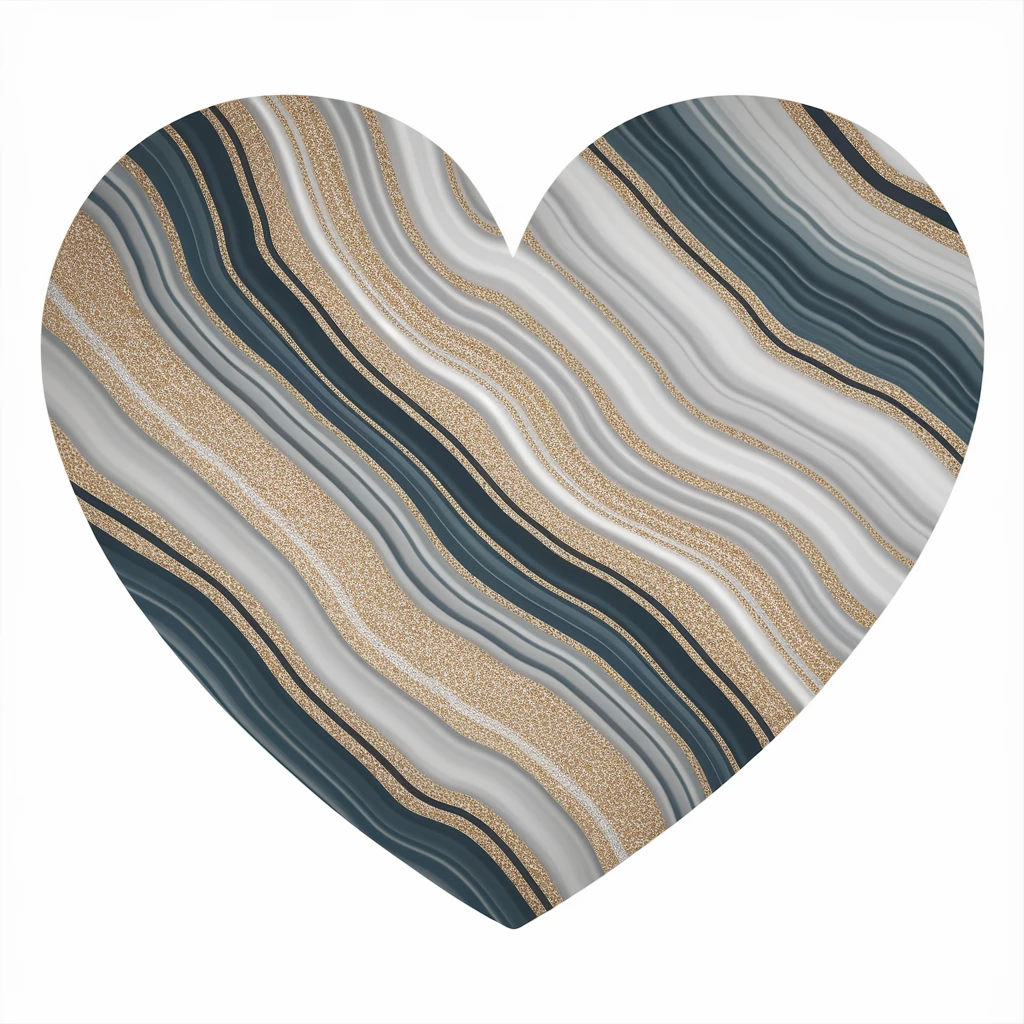 heart with a marble texture emoji