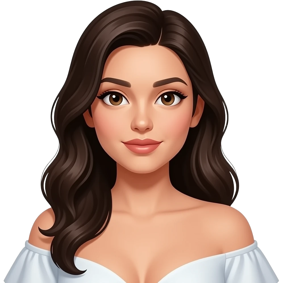 A woman sexy pose emoji