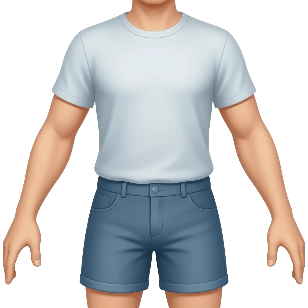 body emoji where elbows and knees zoomed in two parts next to each other and thats it emoji