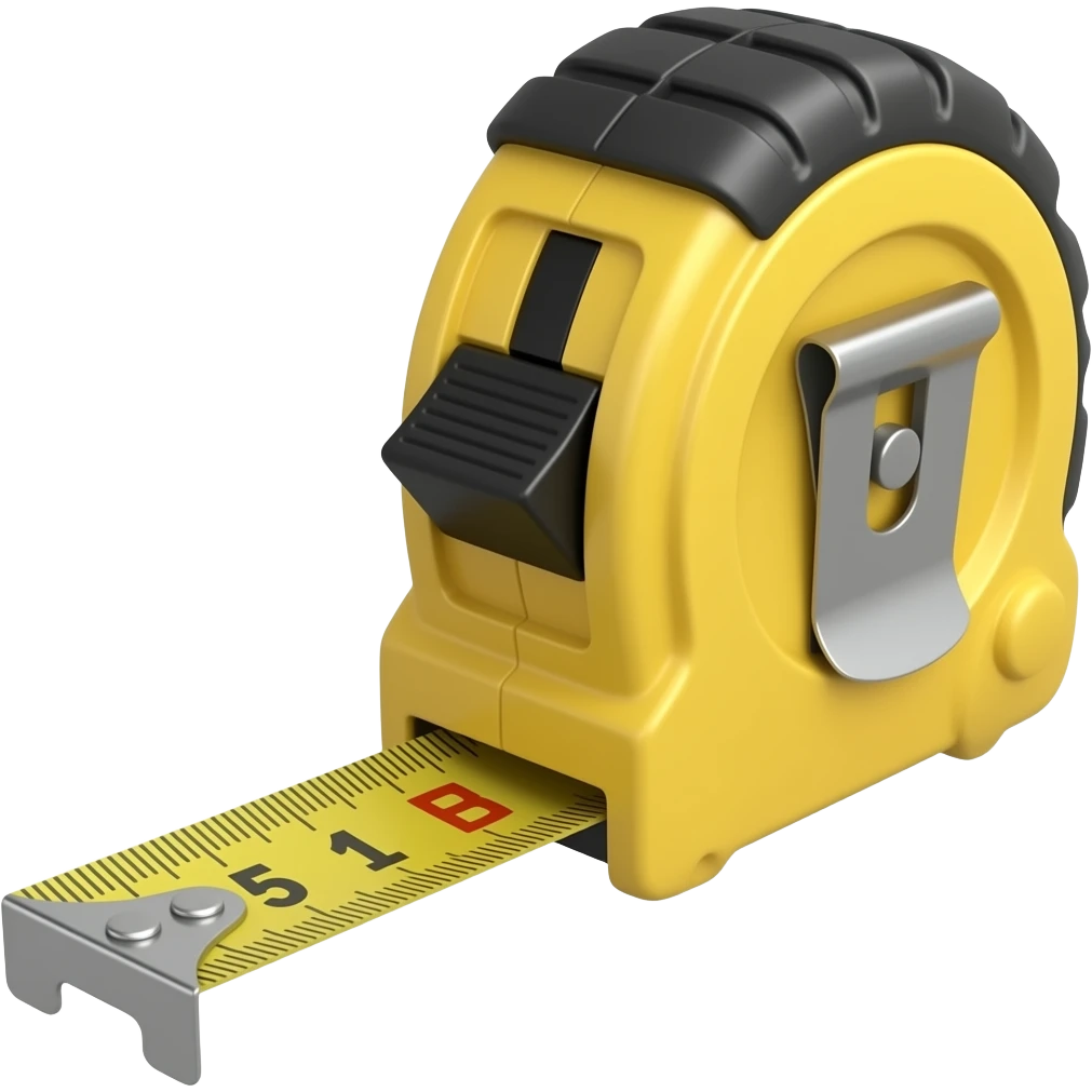 tape measure emoji
