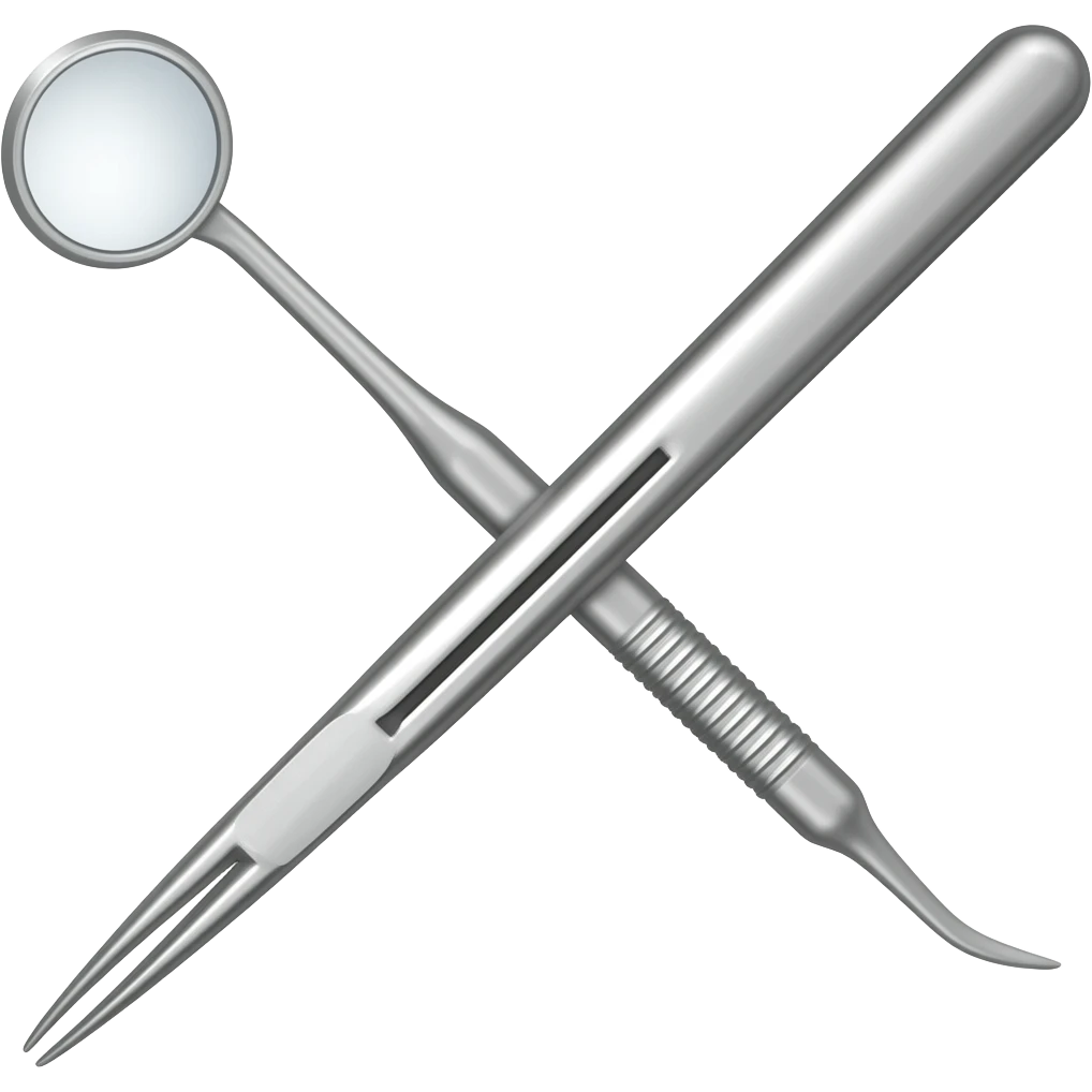 surgery tools for teeth removal emoji