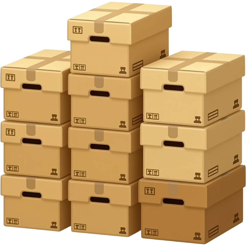 boxes stored emoji