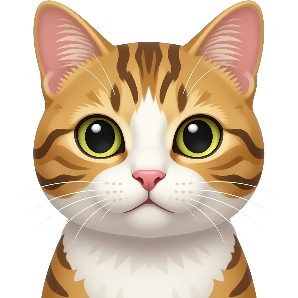 a cat with an uncle emoji