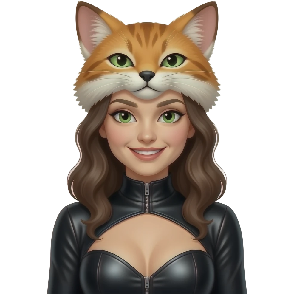 cat womn emoji