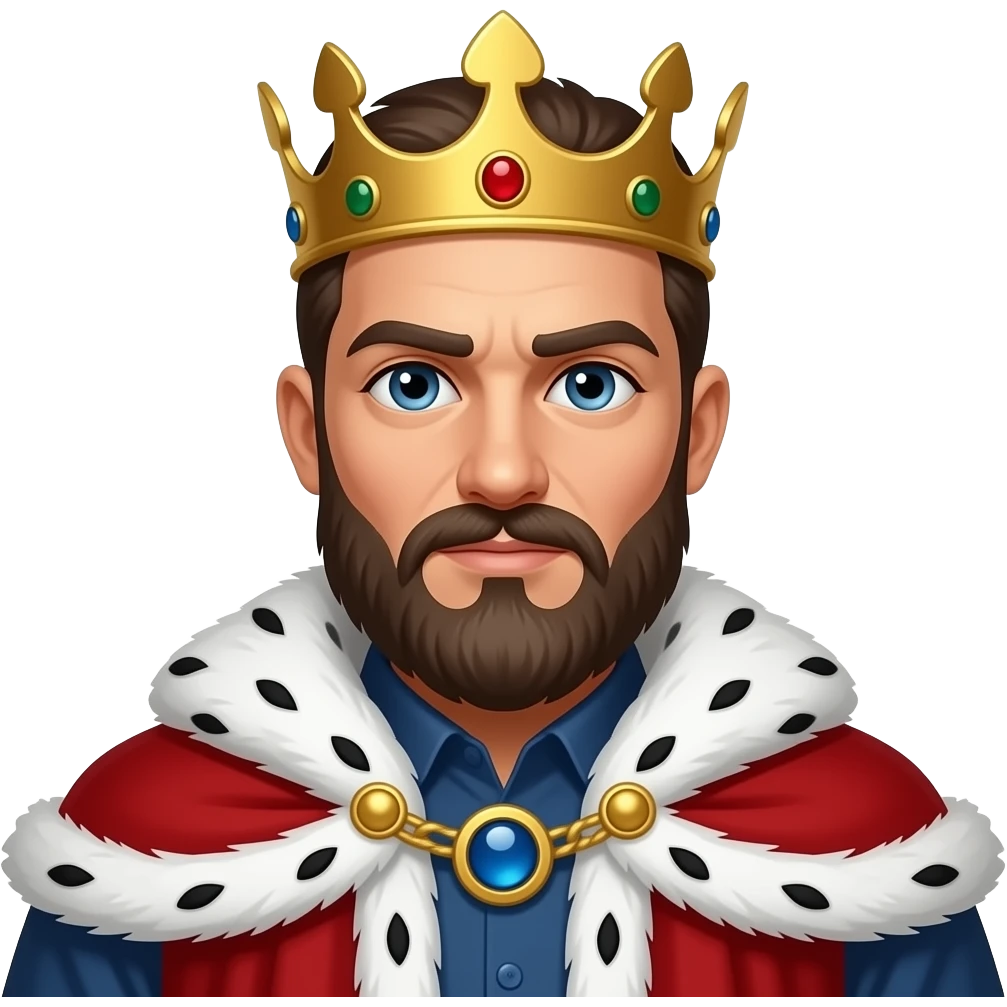 The king of dark emoji