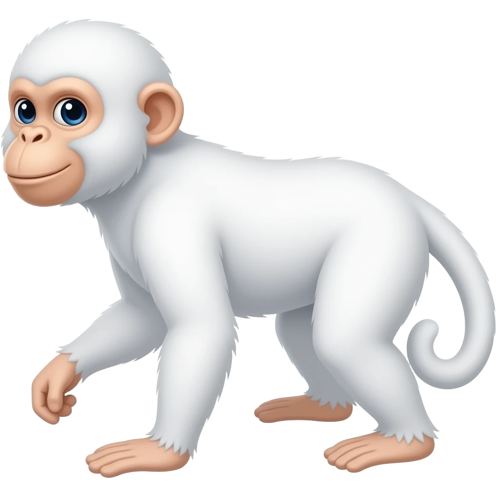 White moneky🦧 emoji