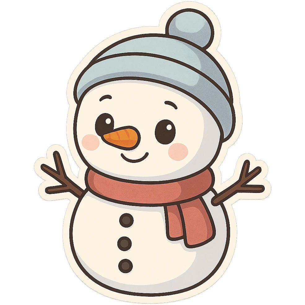 snowman remove background emoji