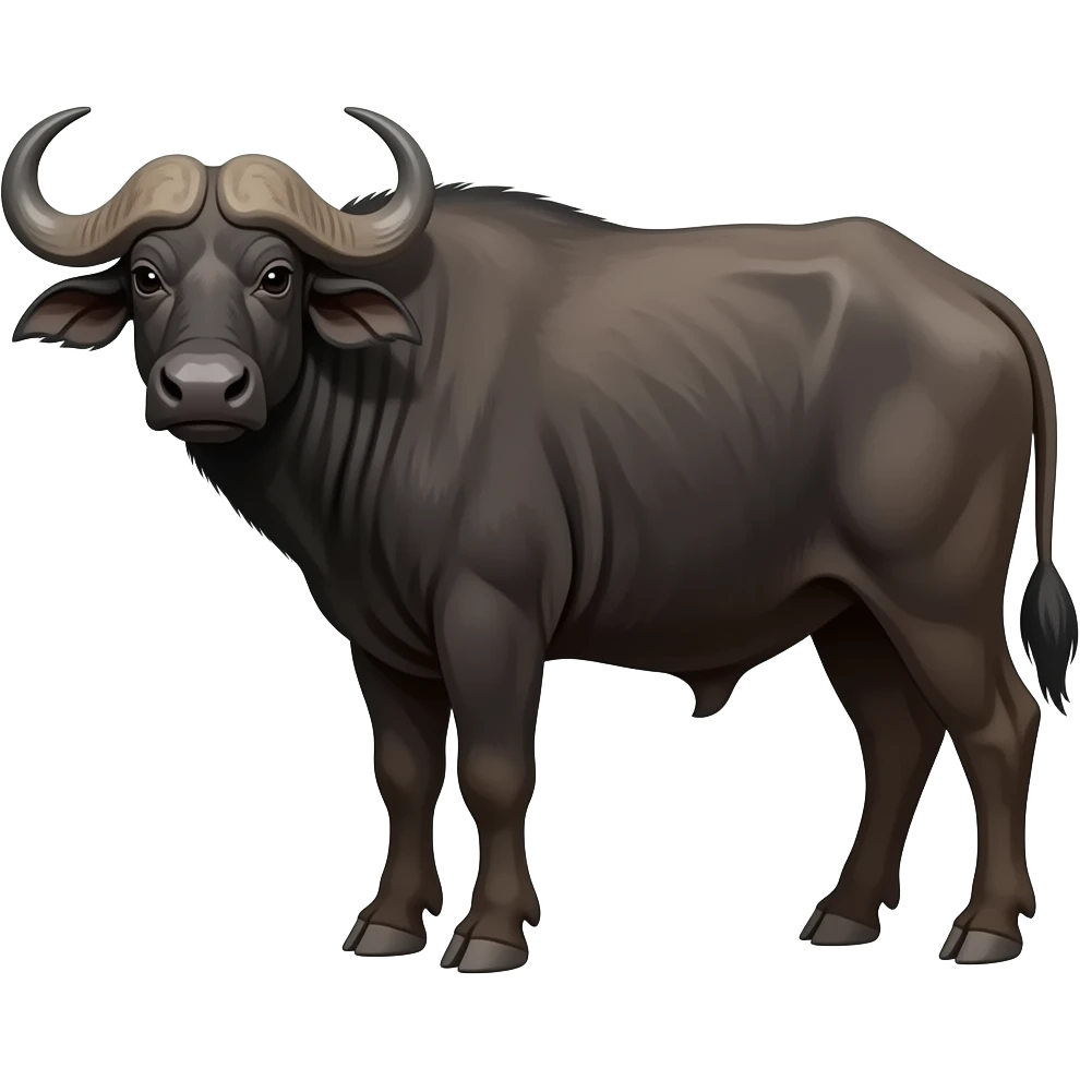 African buffalo emoji