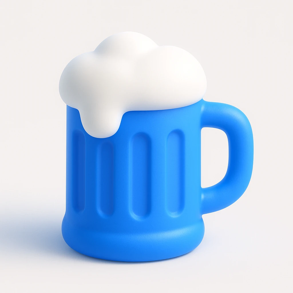 beer mug emoji