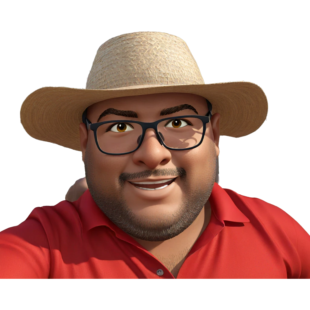 smiling boy in red shirt emoji