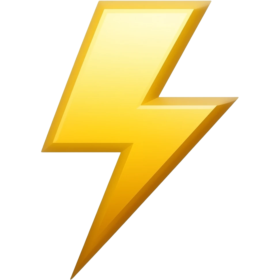 High Voltage / Lightning emoji