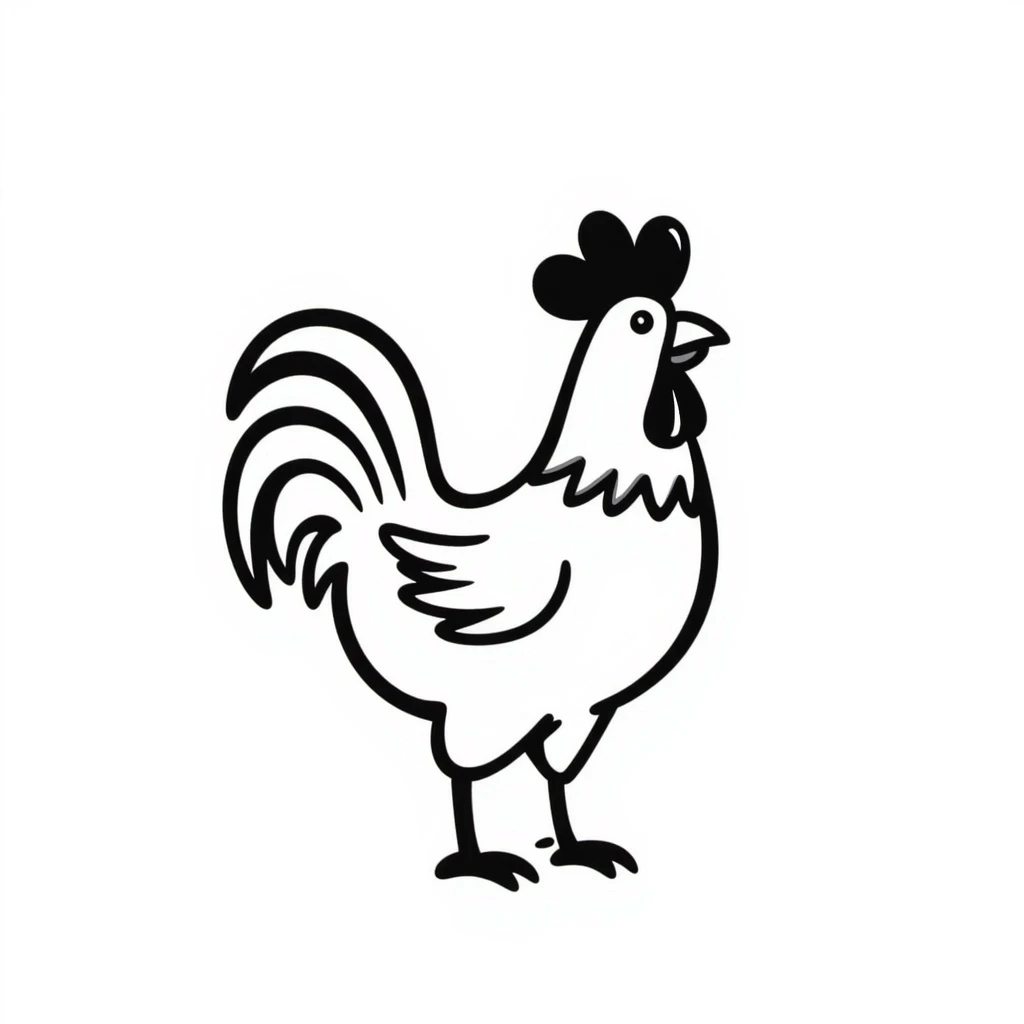 Rooster emoji
