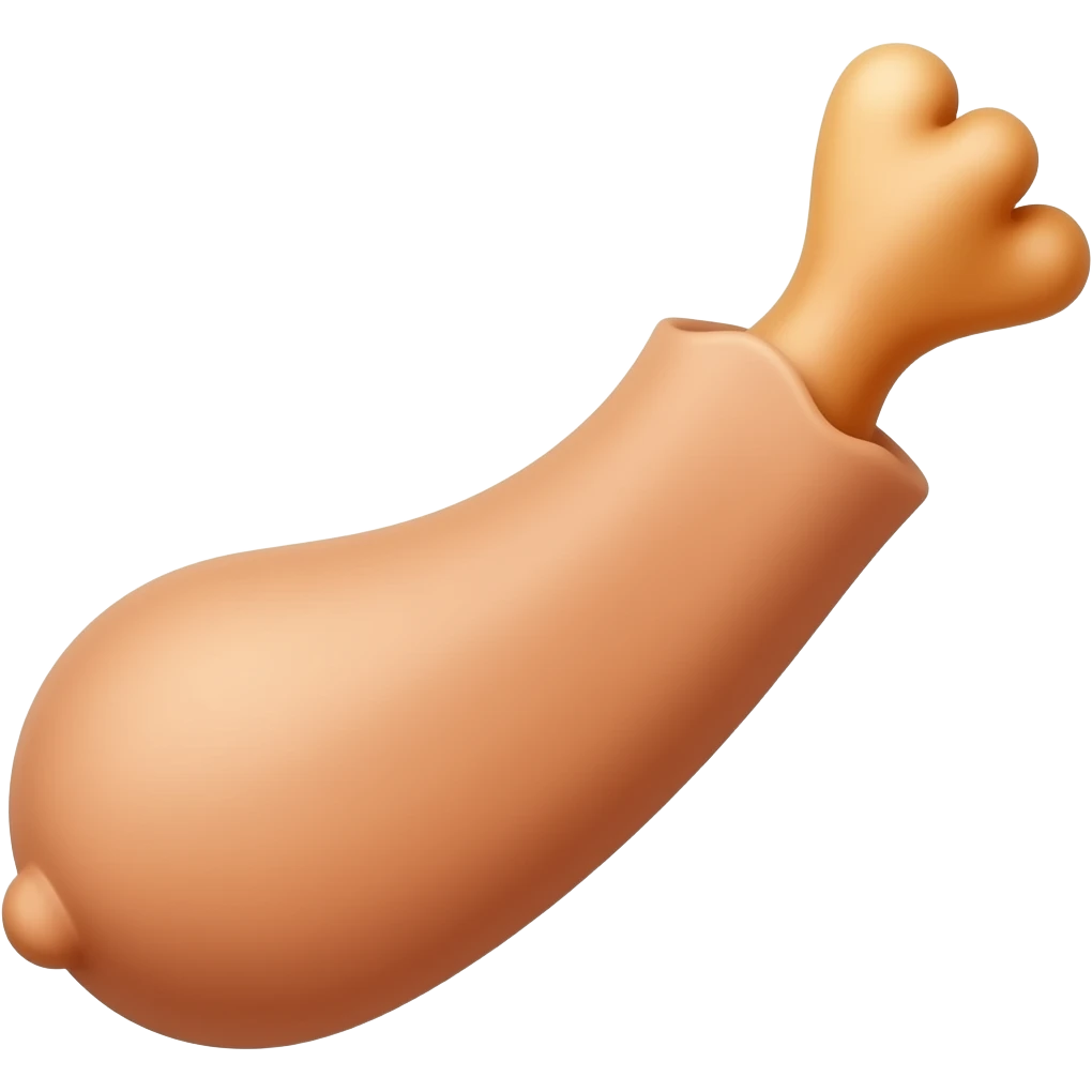A dick emoji