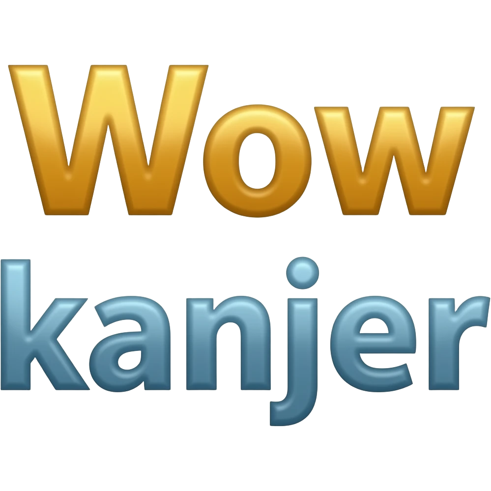Wow kanjer in letters emoji