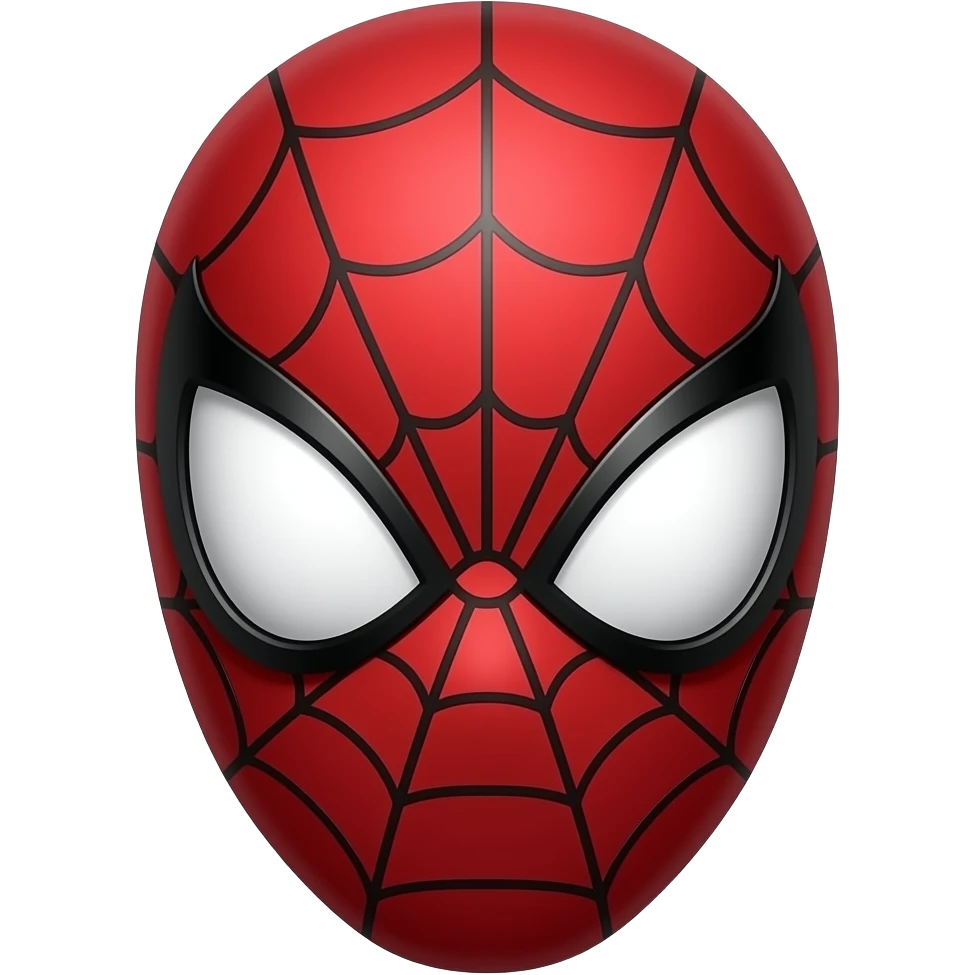 Create a emoji from spiderman logo emoji