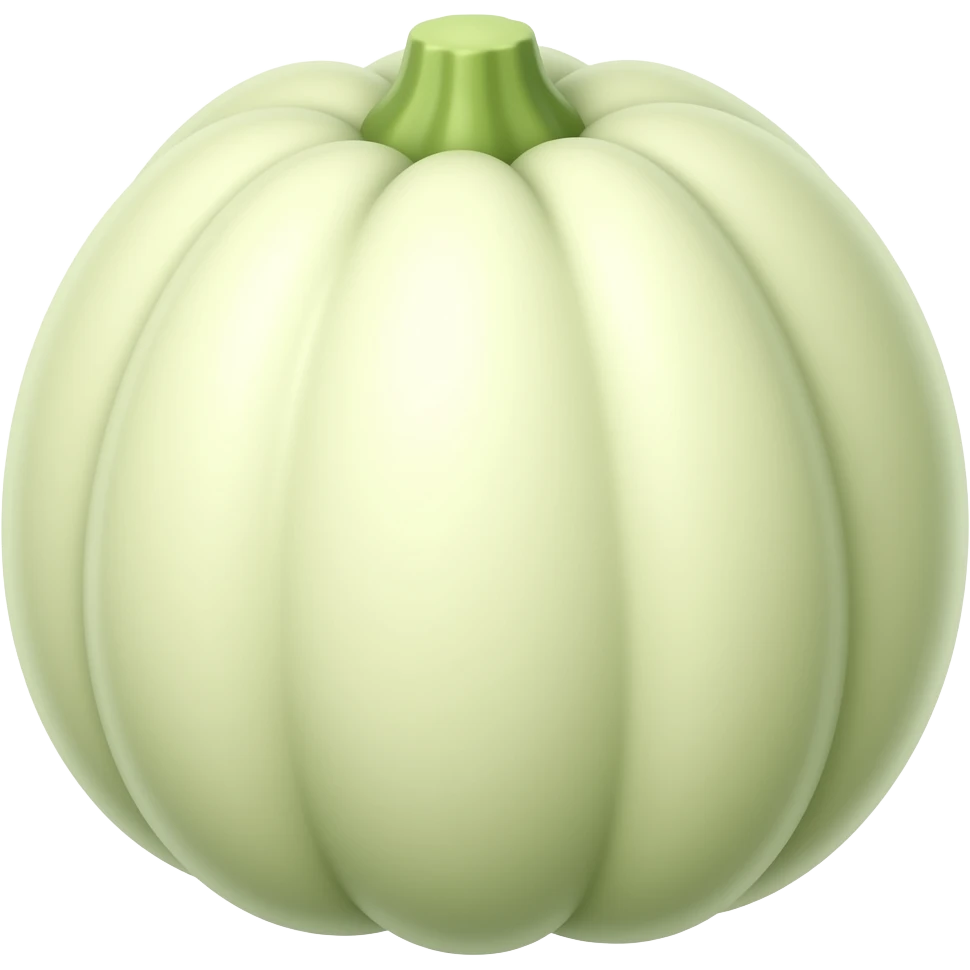 White bitter gourd emoji