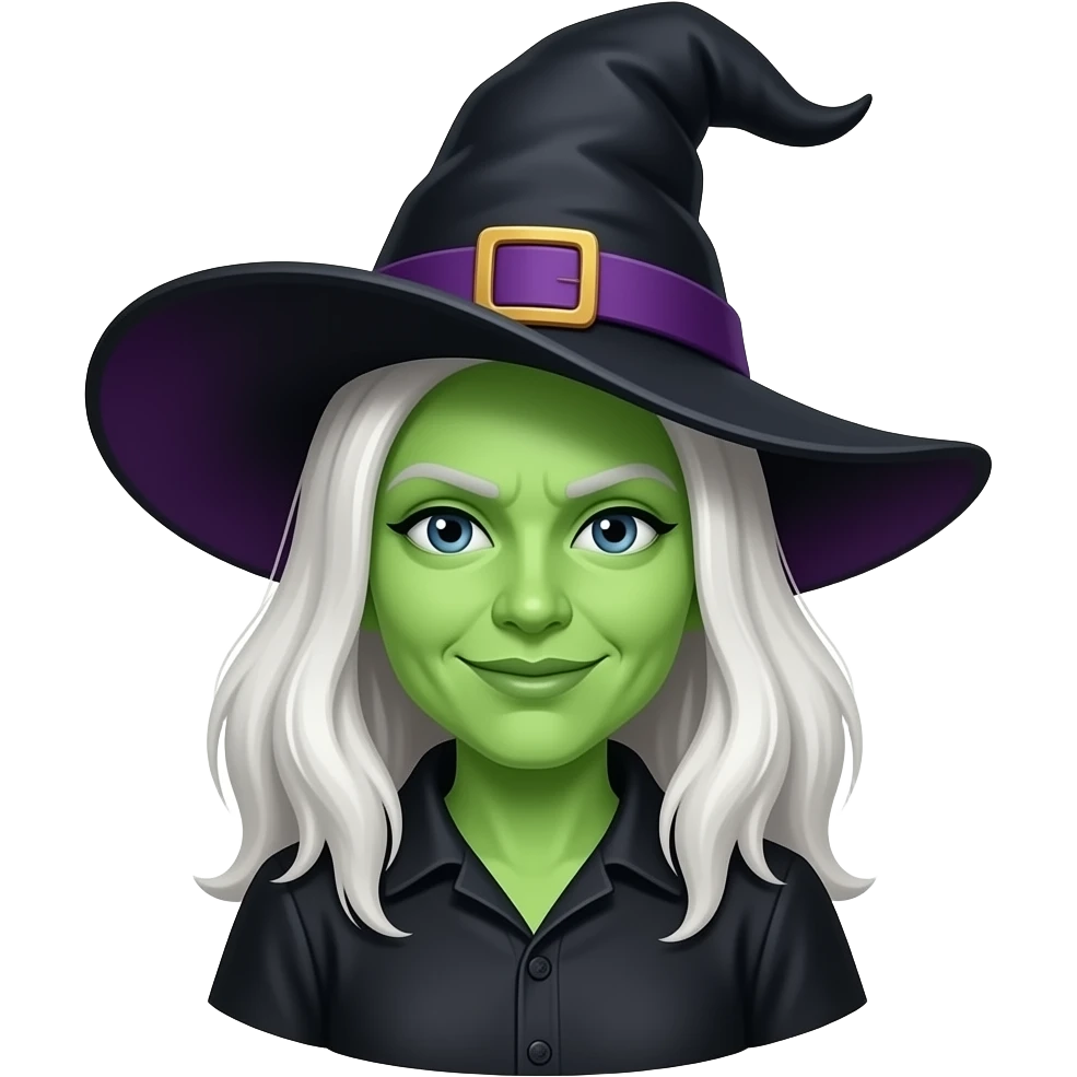 Wicked witch emoji