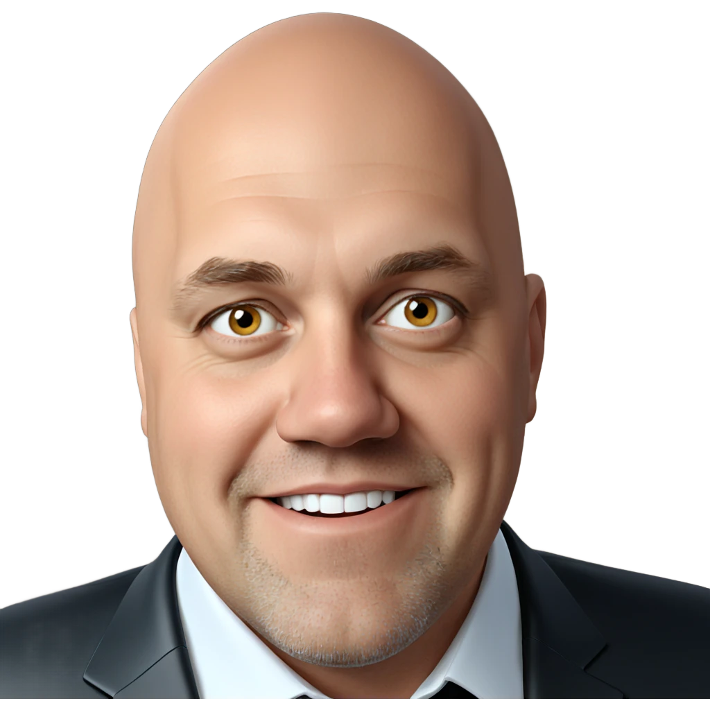 smiling man in white shirt emoji