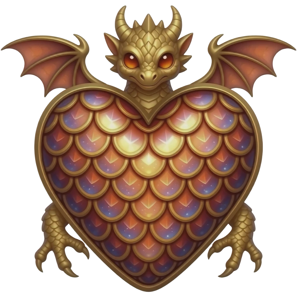 Dragon Heart emoji