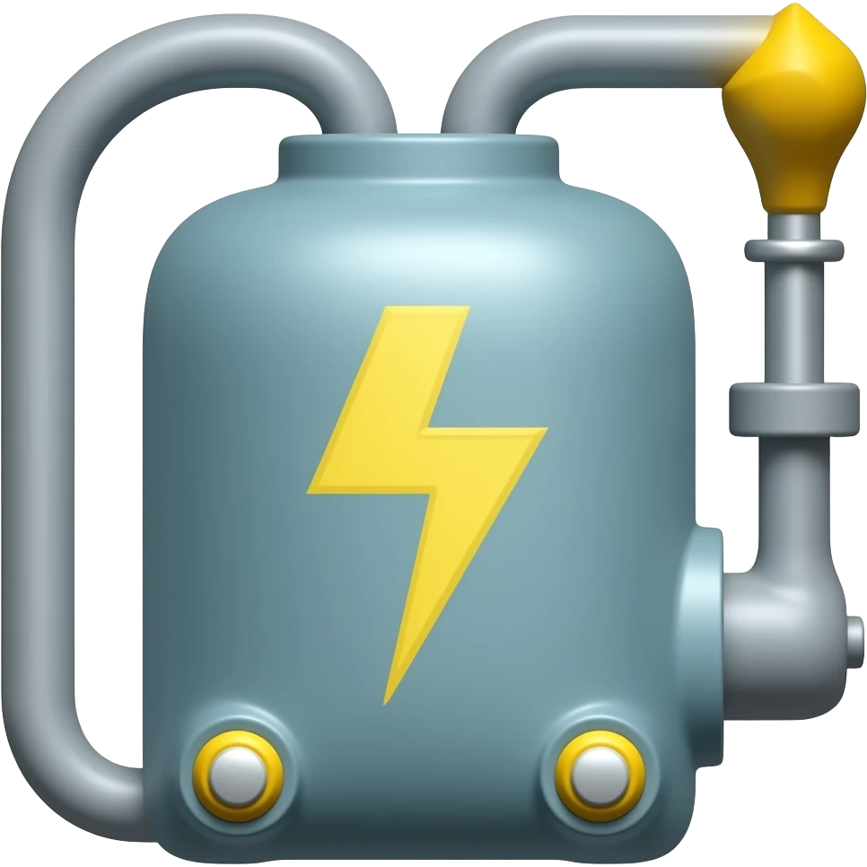 ‏ electricity generator emoji