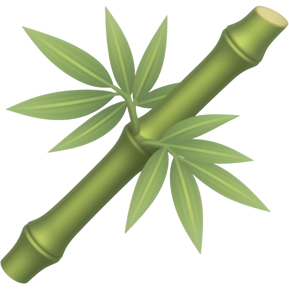 One Bamboo emoji