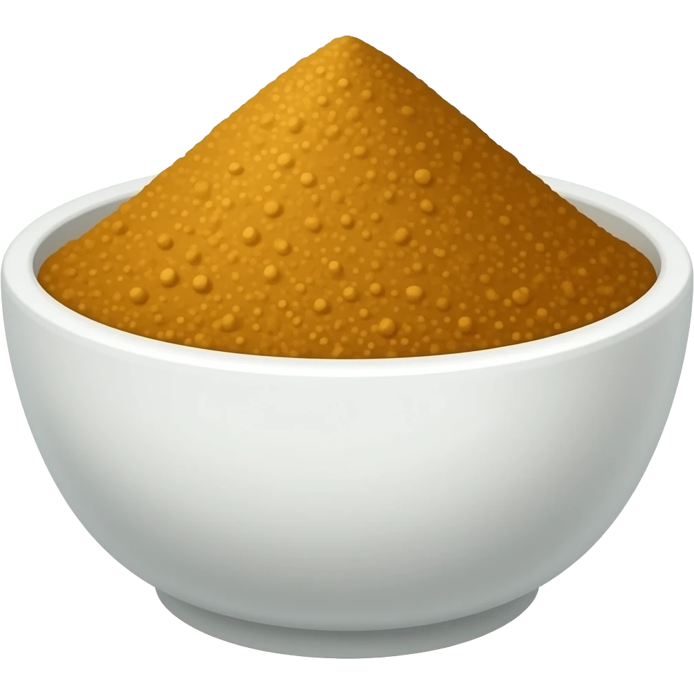 碗装咖喱粉 emoji